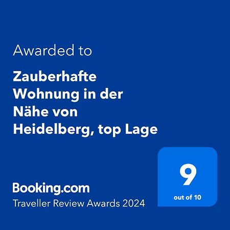 Zauberhafte Wohnung In Der Naehe Von Heidelberg, Top Lage Hirschhorn Εξωτερικό φωτογραφία